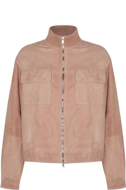 Brunello Cucinelli معاطف وجواكت لـ السيدات Brunello Cucinelli Couture Zipped Jacket