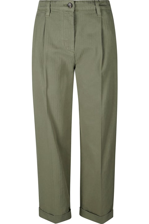 Etro Pants & Shorts for Women Etro Cropped Chino Trousers