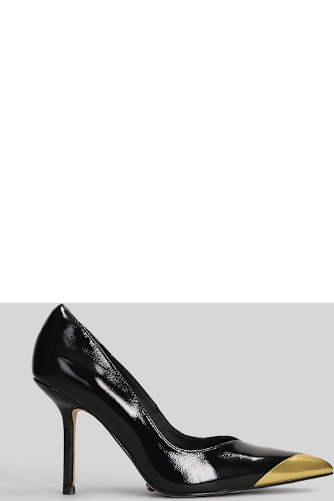 Kurt Geiger Regent Poin Court Pumps In Black Leather