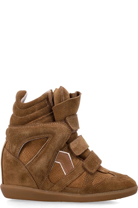 インテリア Isabel Marant Isabel Marant Bekett Suede Wedge Sneakers