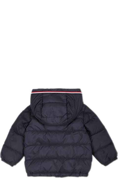 Moncler for Baby Boys Moncler Blue Down Jacket Baby Boy