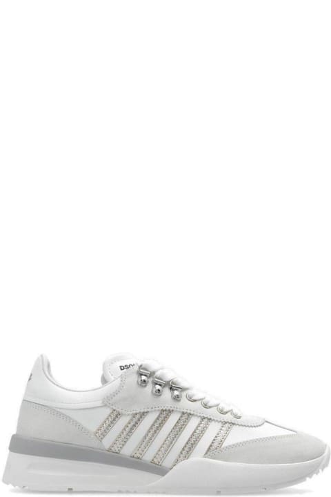 Dsquared2 Sneakers for Women Dsquared2 Stripe Detailed Low-top Sneakers