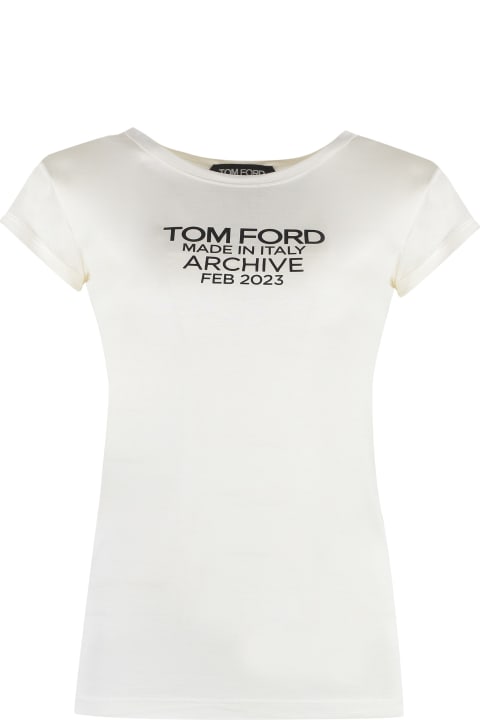 Tom Ford for Women Tom Ford Silk T-shirt