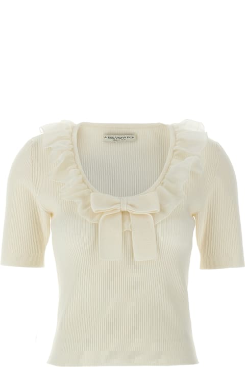 Homeware Alessandra Rich Ruffle T-shirt