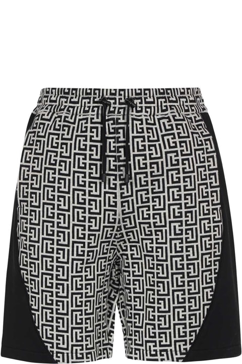 メンズ Balmainのボトムス Balmain Cotton Bermuda Shorts