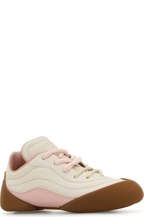 Alexander McQueen Sneakers for Women Alexander McQueen Two-tone Leather Flexion Sneakers