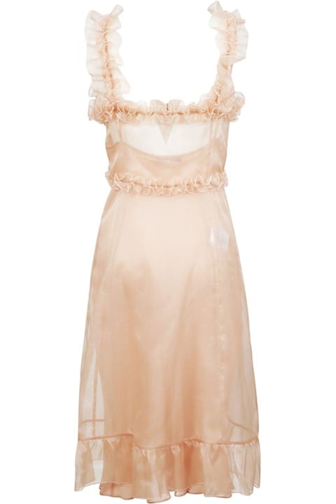 Alessandra Rich Dresses for Women Alessandra Rich Organza Slip Dress