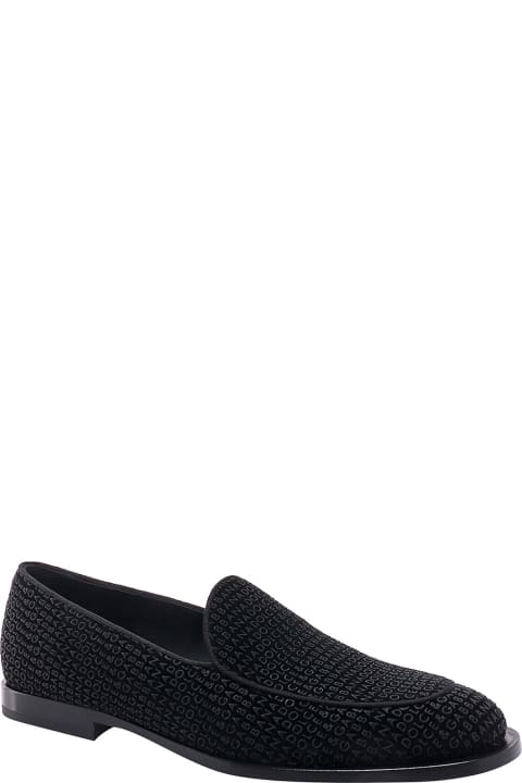 Loafers & Boat Shoes for Men Dolce & Gabbana Logo Monogram Loafers