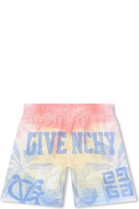 ボーイズ Givenchyの水着 Givenchy Swimsuit With 4g Print