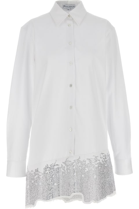 أدوات منزلية J.W. Anderson Rhinestone Shirt Dress