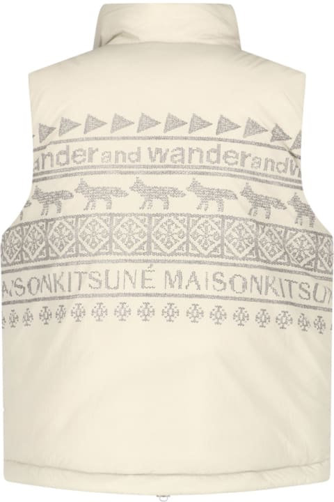 And Wander for Women And Wander X Maison Kitsuné "nordic Border" Vest
