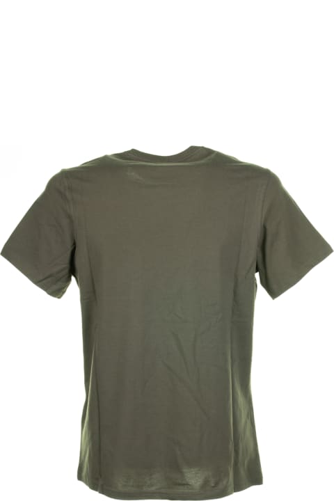 Barbour Topwear for Men Barbour T-shirt With Pocket And Logo