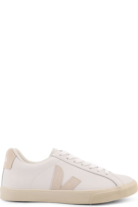 Veja Esplar Leather Sneakers With Side Logo