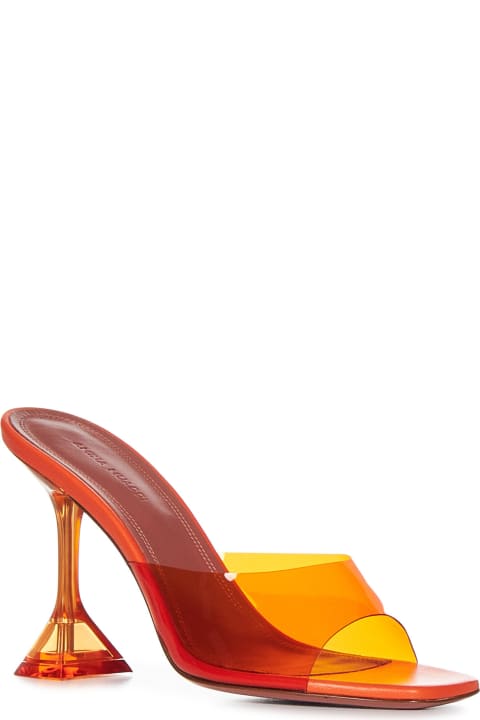 Lupita Glass Slipper Sandals