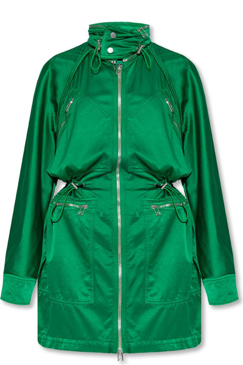 Bottega Veneta Coats & Jackets for Women Bottega Veneta Satin Parka
