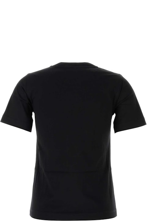 أدوات منزلية Burberry Black Cotton T-shirt