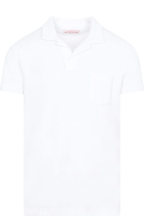 Orlebar Brown Clothing for Men Orlebar Brown Terry Cotton Polo