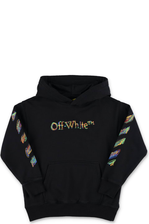 Sweaters & Sweatshirts for Boys Off-White Logo Sketch Hoodie