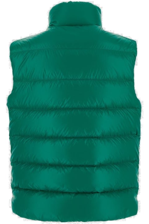 Moncler Coats & Jackets for Women Moncler Parke Zip-up Down Vest