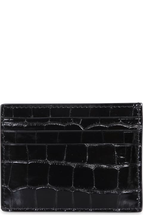 Fashion for Men Tom Ford Black Crocodile Wallet