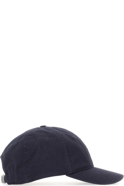 Hats for Women Carhartt Navy Blue Cotton Madison Logo Cap