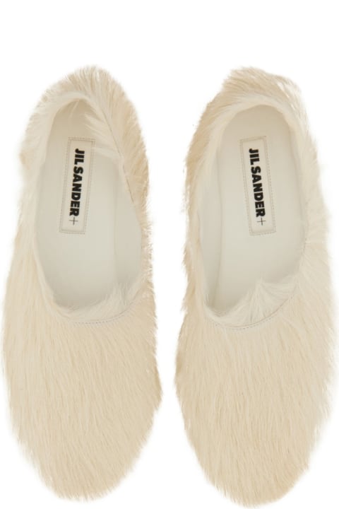 Jil Sander أحذية مسطحة لـ السيدات Jil Sander Low Leather Slippers