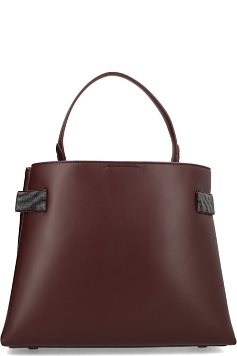 Brunello Cucinelli "top-handle Essence" Tote Bag