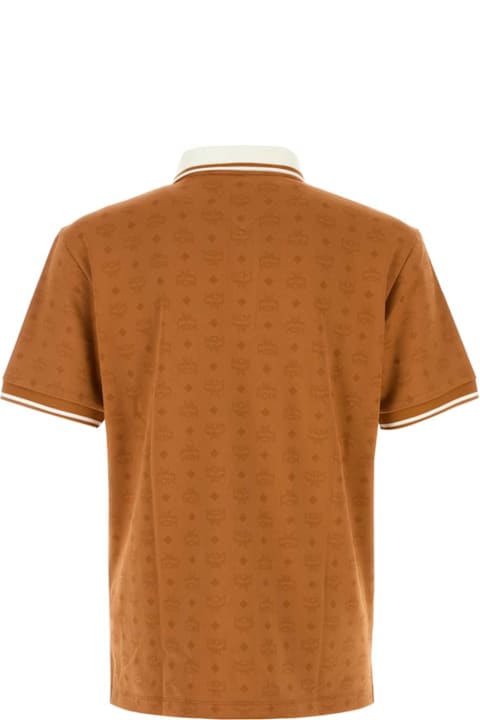 MCM لـ Kids MCM Orange Piquet Polo Shirt