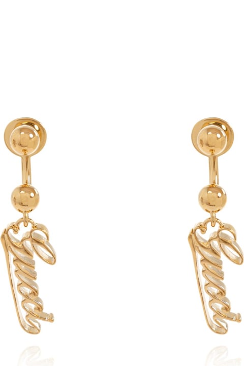 Gucci أقراط لـ السيدات Gucci Gucci Brass Earrings