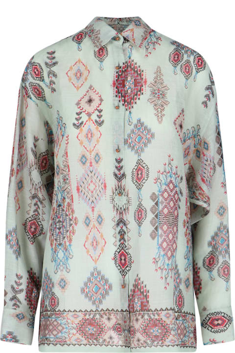 Ermanno Scervino for Women Ermanno Scervino Geometric Pattern Shirt