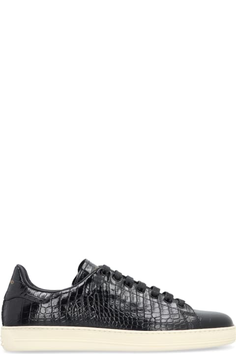 Tom Ford for Men Tom Ford Warwick Leather Low-top Sneakers