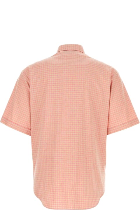 Gucci Shirts for Men Gucci Embroidered Cotton Shirt