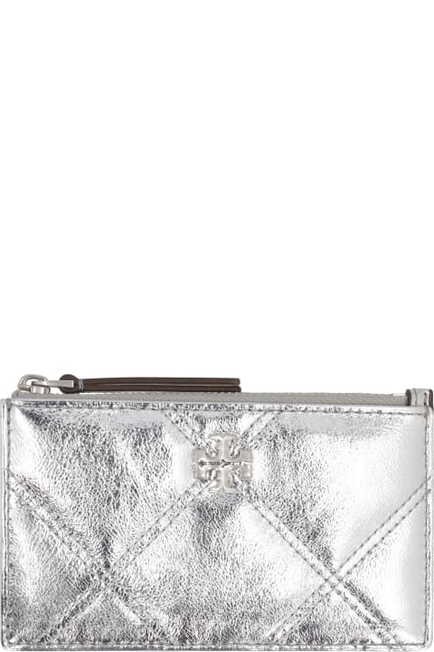 Tory Burch محافظ لـ السيدات Tory Burch Kira Leather Card Holder