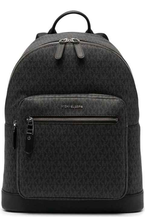 Backpacks for Men Michael Kors Hudson Logo Plaque Backpack