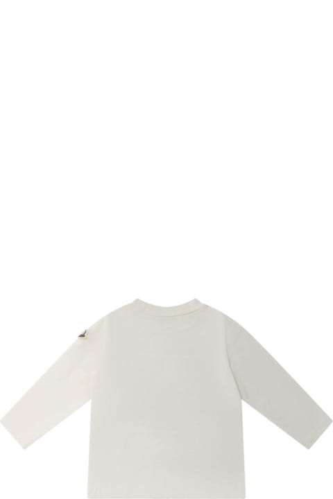 Moncler for Baby Boys Moncler Logo Motif Long-sleeved T-shirt