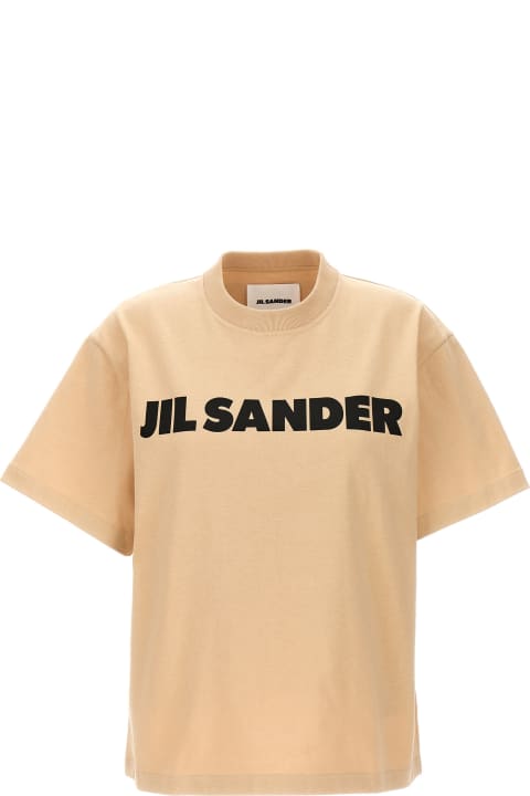 Jil Sander Topwear for Women Jil Sander Logo Print T-shirt