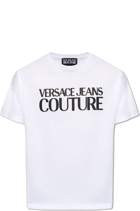 Versace Jeans Couture for Men Versace Jeans Couture Logo Printed Crewneck T-shirt