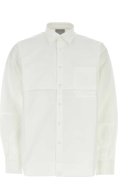 VTMNTS Shirts for Men VTMNTS White Cotton Oversize Shirt