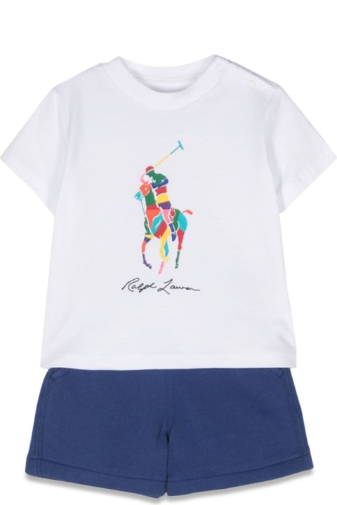 Bodysuits & Sets for Baby Girls Ralph Lauren Short-sets-shortsets