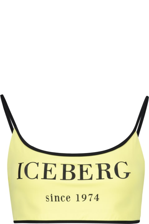 Iceberg Swimwear for Women Iceberg Printed Bikini Top