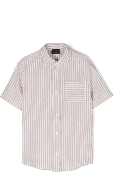 Shirts for Boys Fay Camicia A Righe