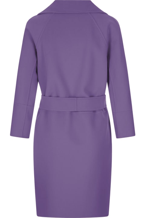 'S Max Mara Clothing for Women 'S Max Mara Purple Arona Short Coat
