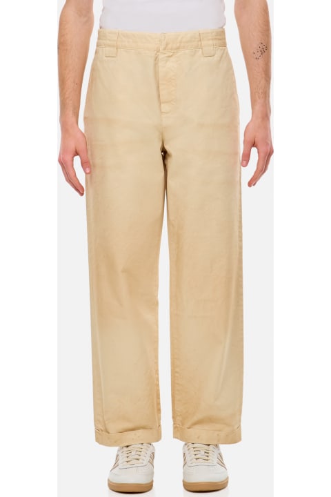 Golden Goose Pants for Men Golden Goose Cotton Chino Skate Trousers