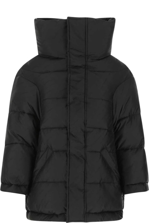 Fashion for Women Balenciaga Black Nylon Padded Jacket