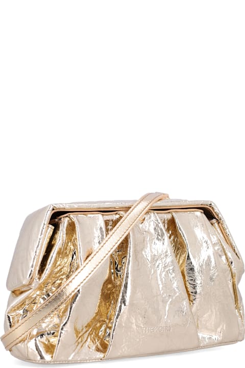 Homeware THEMOIRè Themoirè Afrodite Metallic Gold Clutch