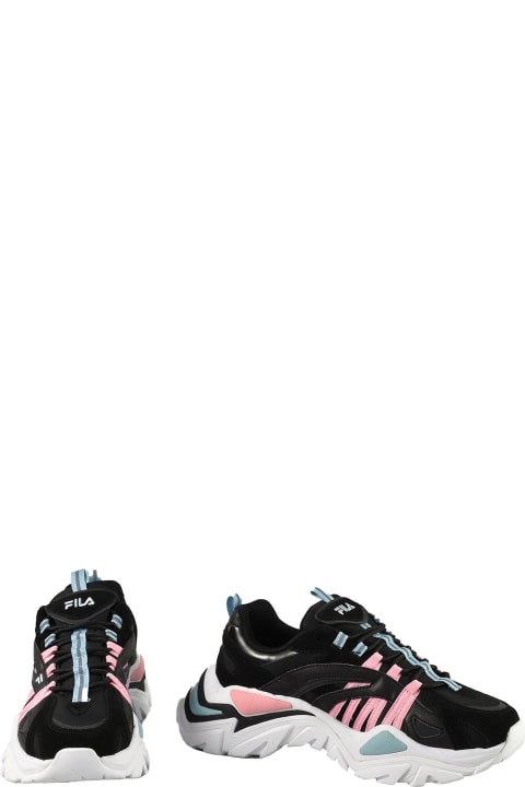 Women's Black / Pink Sneakers