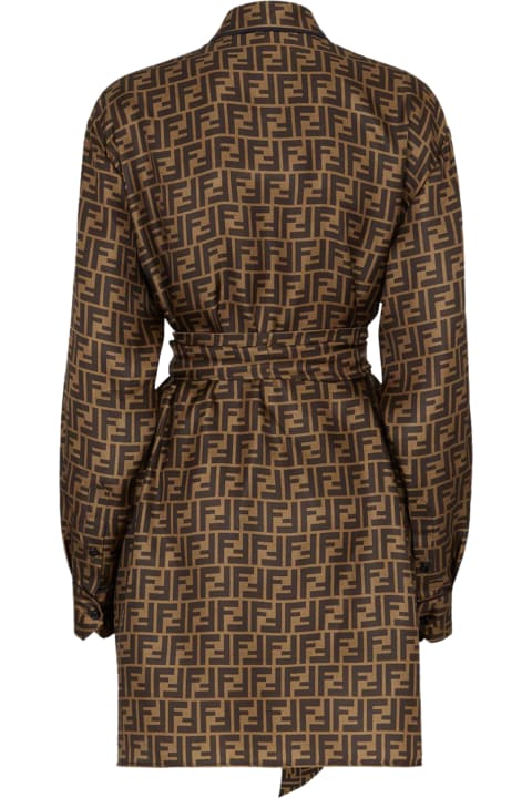 Homeware Fendi Silk Shirtdress