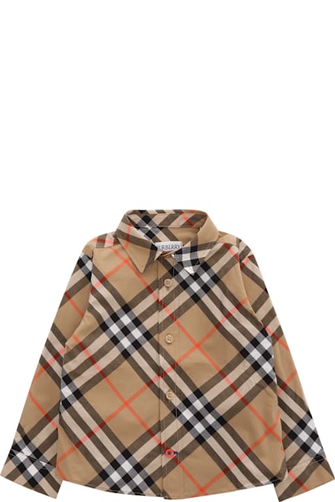 Burberry Shirts for Baby Boys Burberry Inf Boy Shirts