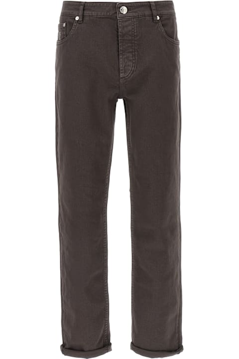 Brunello Cucinelli for Men Brunello Cucinelli Garment-dyed Jeans
