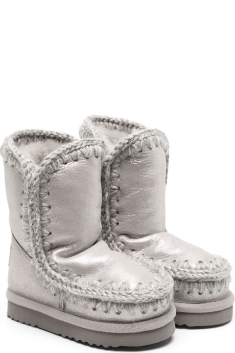 Shoes for Girls Mou Metallic Eskimo Boots